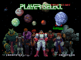 Galaxy Fight screenshot 4 for Neo Geo AES